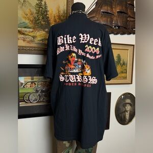 Vintage Y2K "Ride It Like You Stole It" Sturgis Bike Week 2004